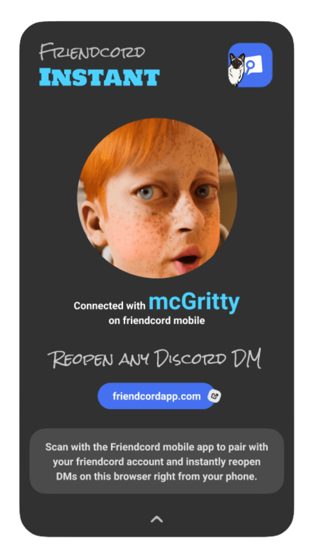 Friendcord Instant